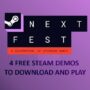 4 demos gratuitas de Steam para descargar y jugar hoy