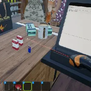 Tobacco Shop Simulator - Escaneando Productos