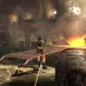 Tomb Raider Legend - Explosión