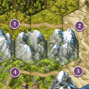 Tomes and Quests: a Word RPG - Mapa