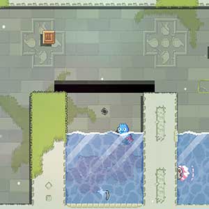 Toodee and Topdee Rompecabezas de agua