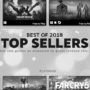 Aquí tienes al Top de los juegos mas vendidos sobre Steam en 2018