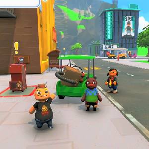 Totally Reliable Delivery Service - Entregando por Tirolina