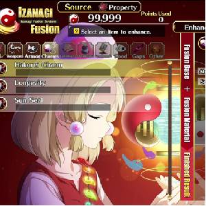 Touhou Genso Wanderer FORESIGHT - Fusión Izanagi