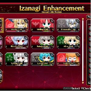 Touhou Genso Wanderer FORESIGHT - Sistema de Enlaces