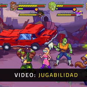 Toxic Crusaders Video de la Jugabilidad