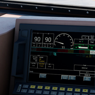 Train Sim World 3 - Asiento delantero del tren