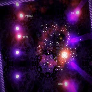 los fuertes ritmos electrónicos...