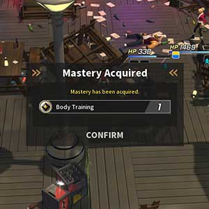 Entrenamiento antes del combate