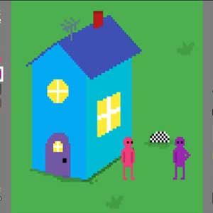 Tux and Fanny Patio Trasero