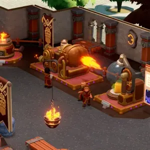 Two Point Museum: Fantasy Finds - Área de Fundición