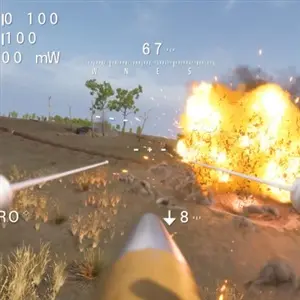 Ukrainian Fight Drone Simulator - Misiles