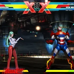 Ultimate Marvel vs Capcom 3 - Morrigan vs. Iron Man