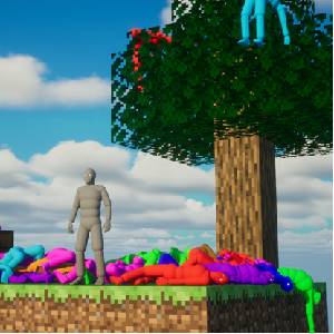 Ultimate Ragdoll Game Tema de Minecraft