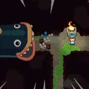 Under The Island - Gusano Gigante