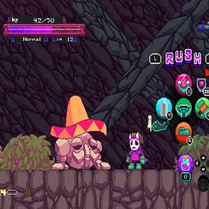 UnderHero jefes extravagantes