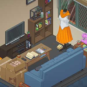 Unpacking - Sala de estar