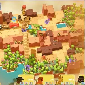 Unrailed 2 Back on Track - Pista del desierto