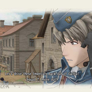 Valkyria Chronicles: Dando órdenes