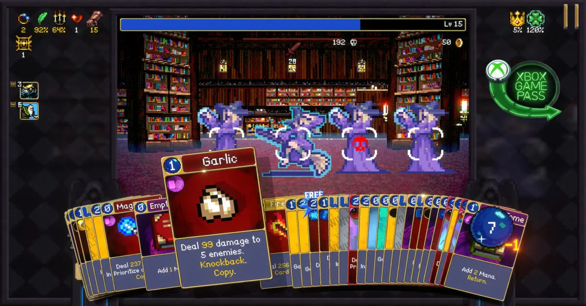 Vampire Crawlers Joins Xbox Game Pass