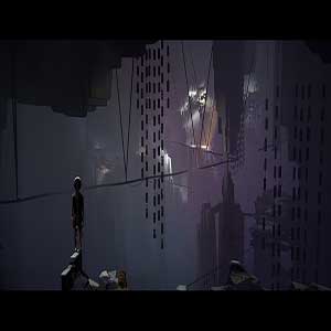 Vane top of the building