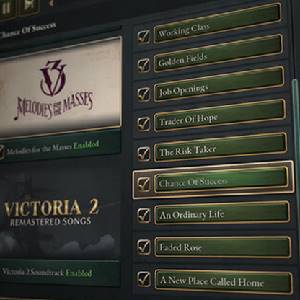 Victoria 3 Melodies for the Masses Music Pack Oportunidad de Exito