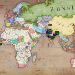 Victoria 3 Pivot of Empire Ruta Comercial