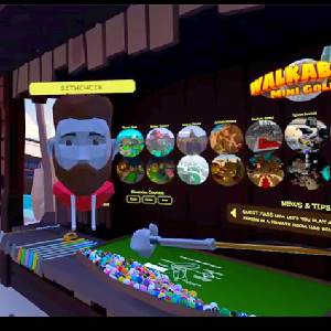 Walkabout Mini Golf VR - Menú