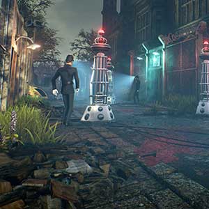 Retrofuturistic 1960s England