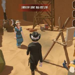 West Hunt El Sheriff Dispara a un Forajido