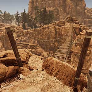 Wild West Dynasty - Puente de madera