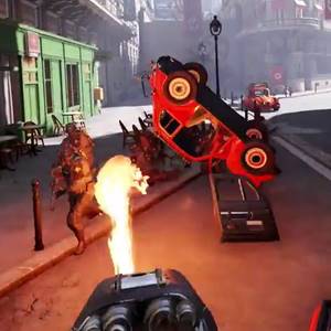 Wolfenstein Cyberpilot Lanzallamas