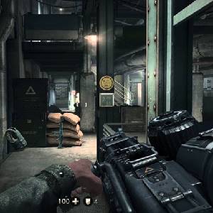 Wolfenstein The New Order - Cañón de torreta desmontable