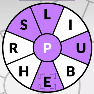 Word Wheel by POWGI - Word Wheel