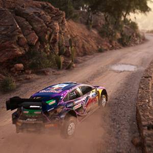 WRC Generations - Pista de carretera rugosa