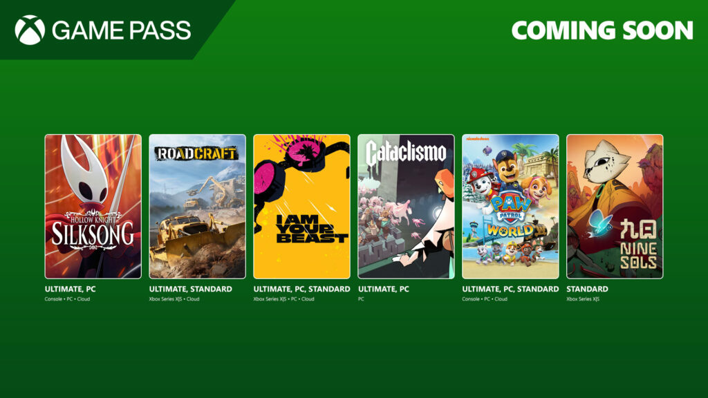 Xbox Game Pass September 2025 list