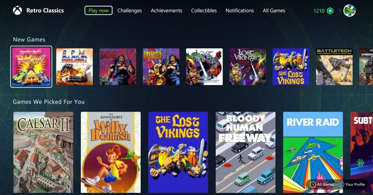 Xbox Game Pass Retro Classics Just Got Bigger With 5 New Titles Including The Lost Vikings