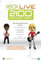 2100 Microsoft Points Pc