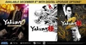 La actualización digital de los juegos de Yakuza para PS5, Xbox Series X|S y PC ha sido anunciada y se lanza el 8 de diciembre