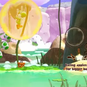 Yoshi and the Mysterious Book - Burbuja Grande