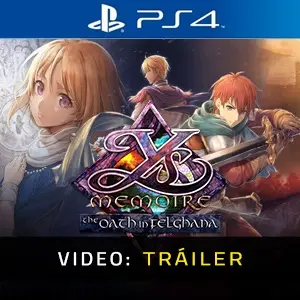 Ys Memoire: The Oath in Felghana PS4 – Tráiler
