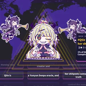 Yunyun Syndrome!? Rhythm Psychosis - Mapa del Mundo