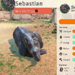 Zoo Simulator - Rinoceronte Blanco